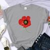 2026 Newest Flower For Women's Luxury High Quality Summer Print T-shirt Casual Extra Large Y2k Personalized Sleeves O-Neck