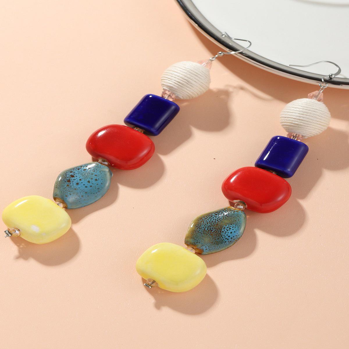 

2023 Elegant Stone Ear Cuffs: Handmade, Versatile European & American Style Earrings