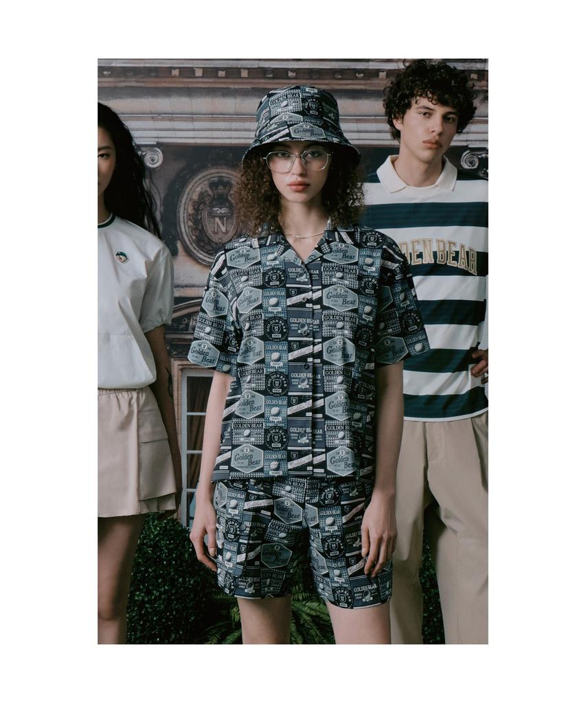 Goldeunbeeo Essential Bucket Hat (Print Ver.)_G6Rax25111Bkx