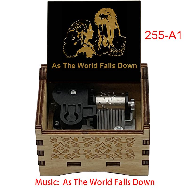 Labyrinth Fantasy Music Box As the World Falls Down Melody Magical Gift From Labyrinth Film Decoration Christmas Gifts