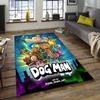 1pc DogMan2 Design Area Rug - Non-Slip, Soft & Cozy Floor Mat for Living Room, Bedroom, Office - Indoor/Outdoor Decorative Carpet