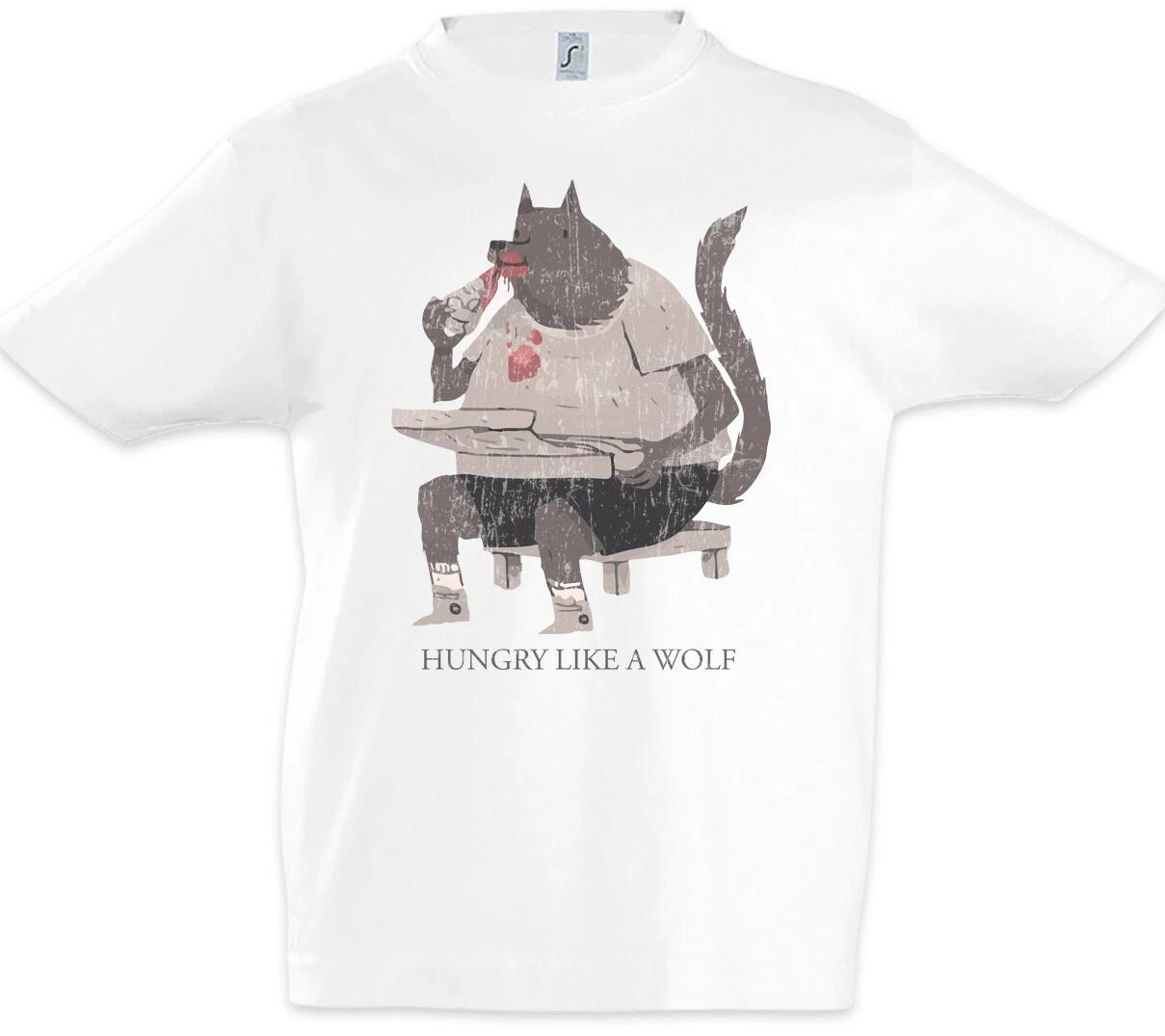 Hungry Like A Wolf Kids Boys kids boys T-Shirt Fun Hungry Hungry Like A Wolf 120
