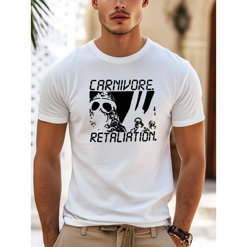 European sizes Men S Soldier Pattern Trendy Streetwear Summer Casual Short-Sleeve T-Shirt S