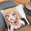 Süßer Marin Kitagawa Wakana Gojo Kissenbezug Geeignet für Sofa Auto Schlafzimmer Büro Kissen Dekorative Kissenhülle