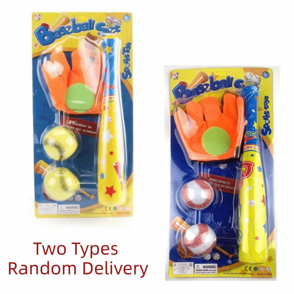 

Soft Children s Baseball Toys Set Creative Simulated Baseball Game Pitching Practice Random Color