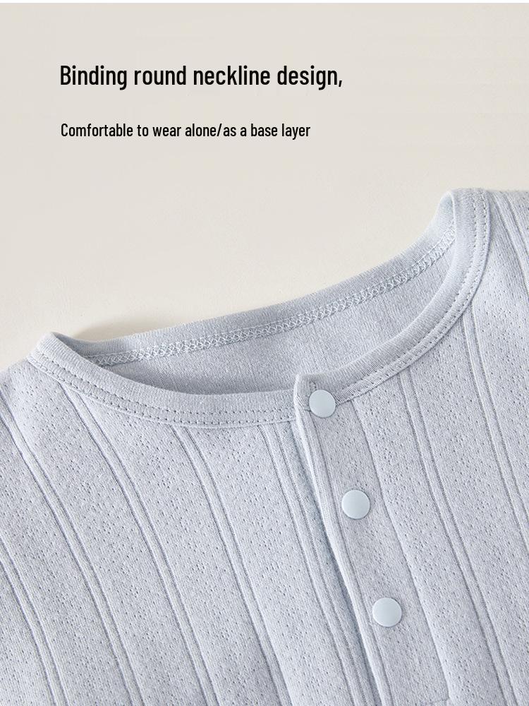 Pure Cotton Long Sleeve Baby Bodysuit: Spring & Autumn Style Newborn Romper