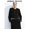UR Women's Winter Chic Textured Button Jacket