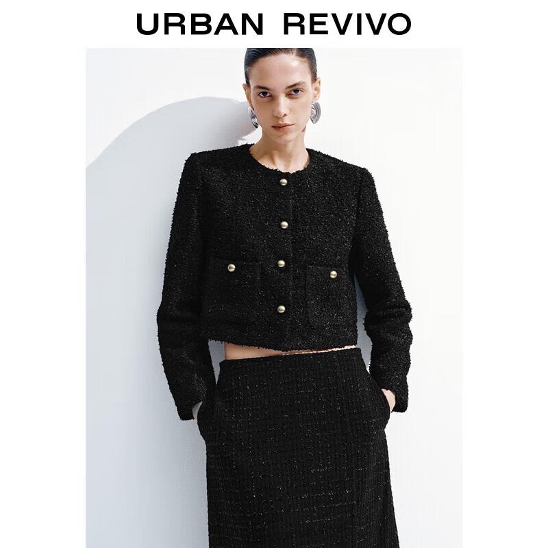 

Женская шикарная текстурированная куртка на пуговицах в стиле casual UR UWM850264 L