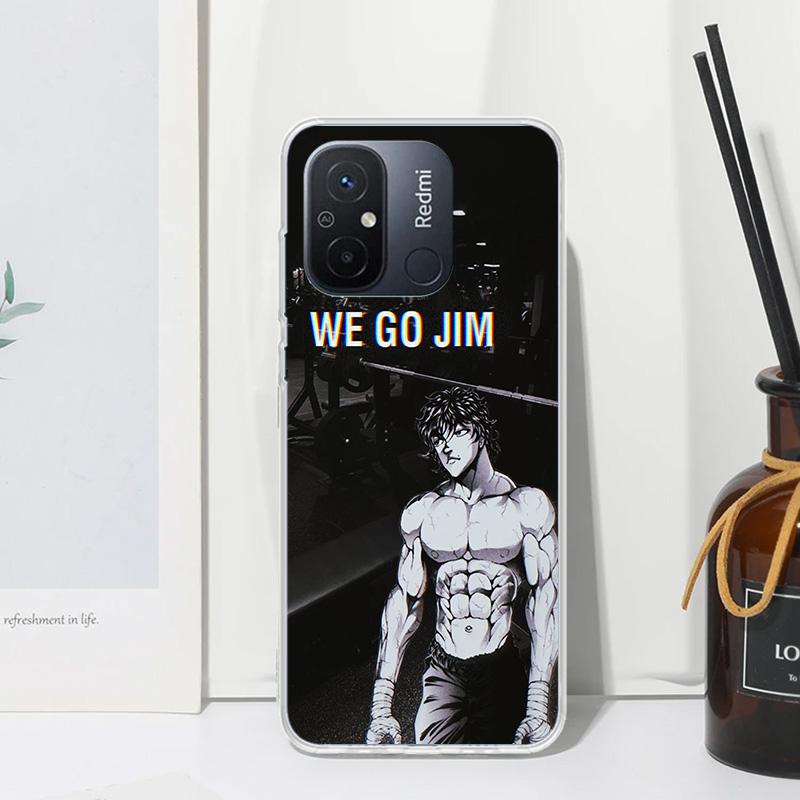 Baki the Grappler Original Anime Phone Case For Xiaomi Redmi 14C 13 13C 12 12C 10 10A 10C 9 9A 9C 9T 8 8A 7 7A 6A 6 Pro K80 K70