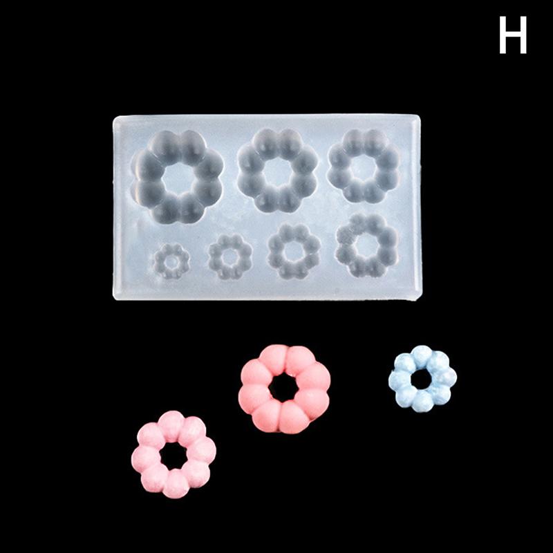 Diy Crafts Casting Baking Tool Mini Food Dessert  Epoxy Resin Mold Cake Candy Chocolate Silicone Mould