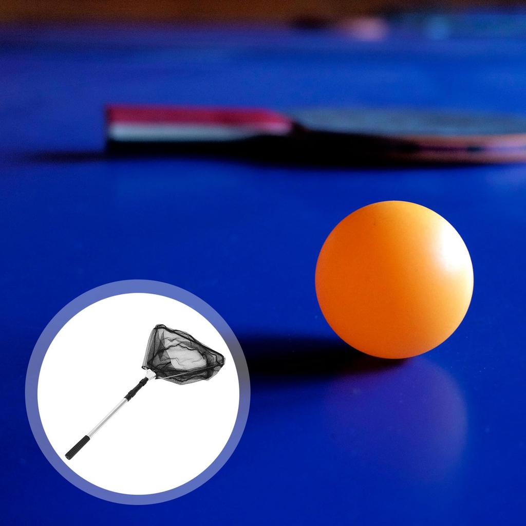 Amosfun Table Tennis Telescopic Mini Ball Picker with Adjustable Aluminum Alloy Portable Ball Suitable for Indoor and Outdoor Use Handle, Retriever,
