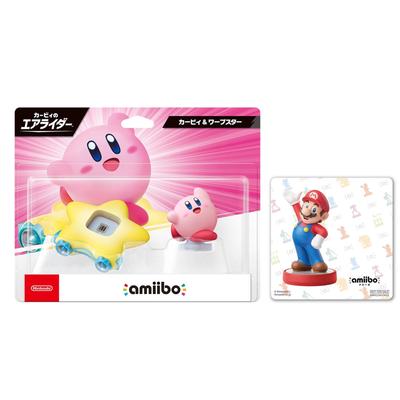 Amiibo Kirby Warp Star Air Rider Includes Bonus Original & (Kirby's Series) Sticker.