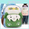 Children School Backpack With Animal Pattern For Kindergarten And Primary School Students
