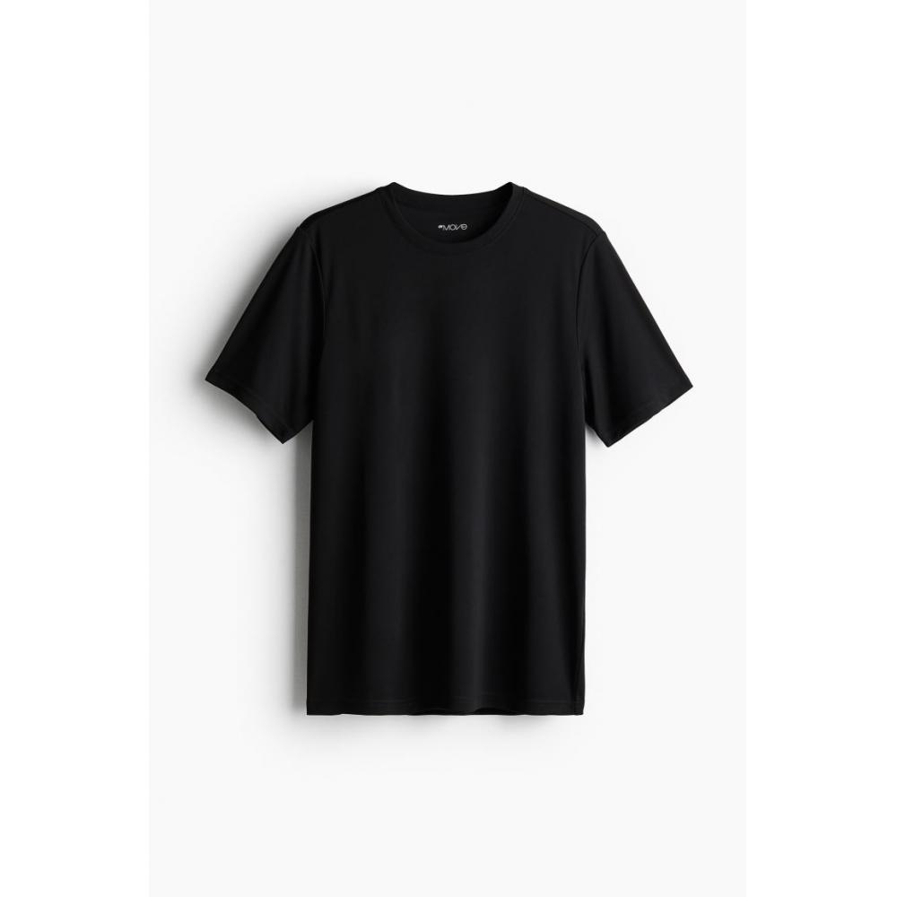 H M dryMove Sport Top Black