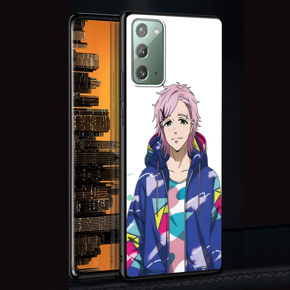 

WIND BREAKER WINBRE Case for Samsung Galaxy Note 20 Ultra 10 Plus 9 8 TPU Phone Cover Note 10 Lite Black Soft Shell Funda Capa Samsung Note 8