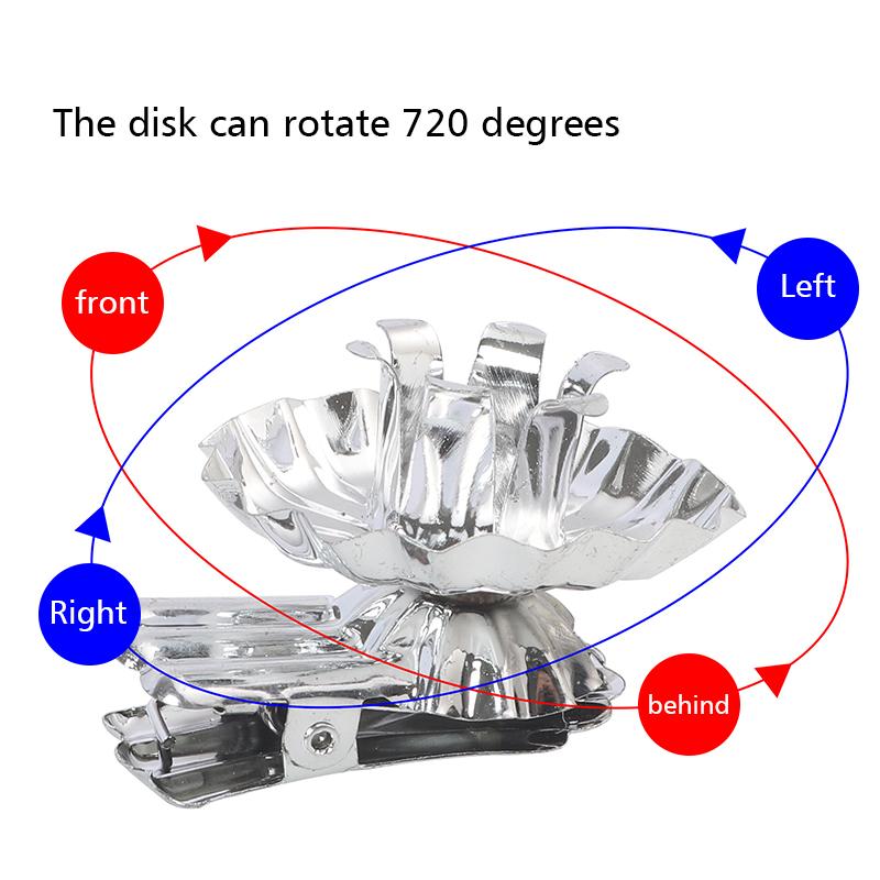 10KS/Sada Dekorativní doplňky Party potřeby Vánoční dekorace Vynikající svícny Elegantní 5x3cm