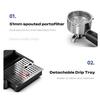 HiBREW Ekspres do kawy H20 Espresso 1350W 20Bar z wbudowanym młynkiem, spieniaczem do mleka, 20-stopniową regulacją mielenia, zbiornikiem na wodę 1,8L