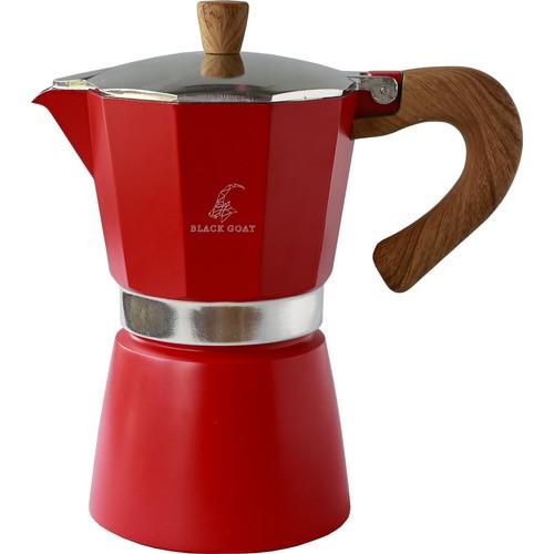 

Горшок Moka с 6 чашками Black Goat - красный