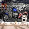 3d Stereo Wallpaper Cartoon Car Wall Graffiti Murals Restaurant Cafe Background Wall Mural Home Decor