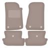 Beige Velour Floor Mats For: Jeep Wrangler JL 2 Doors (2017-)