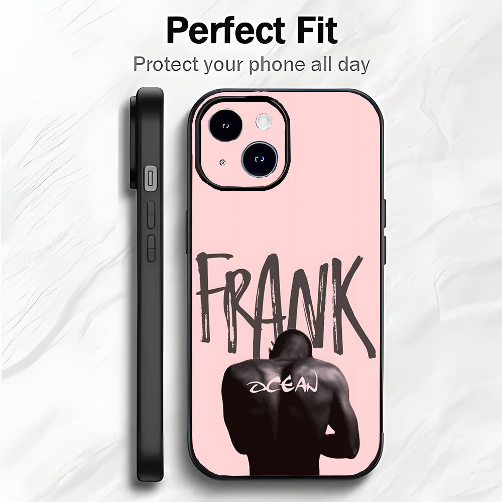 Einzigartiger R&B-Sänger F-Frank Ocean Handyhülle Handyhülle Weiche Verpackung Leicht Für iPhone17 16 15 14 13ProMax
