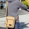 Multi Pockets Men Shoulder Bags Creative Tote Canvas Tool Satchel Bag Wear-resistant Large Capacity Purses Male Bag