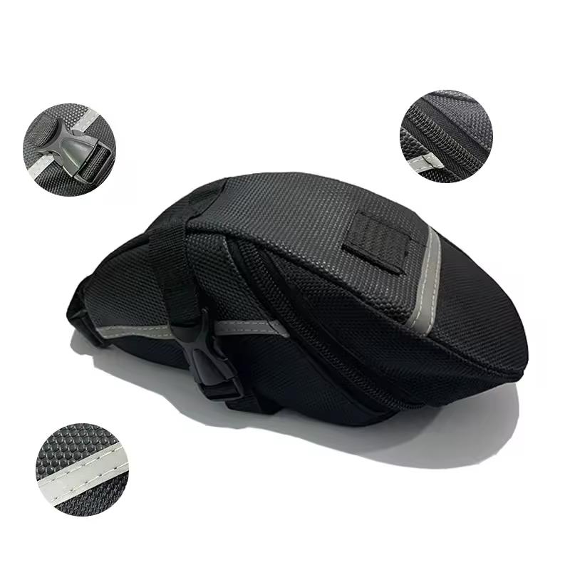 

B-soul New Waterproof Mountain Canvas Bike Cushion Saddle Bag Bicycle Tail Bag Bicycle Bag Bicycle Saddle Bag