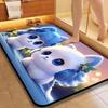 Cute Dog Quick-Dry Non-Slip Diatomaceous Earth Bath Mat