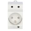 250V socket for TH35 rail, ONNLINE