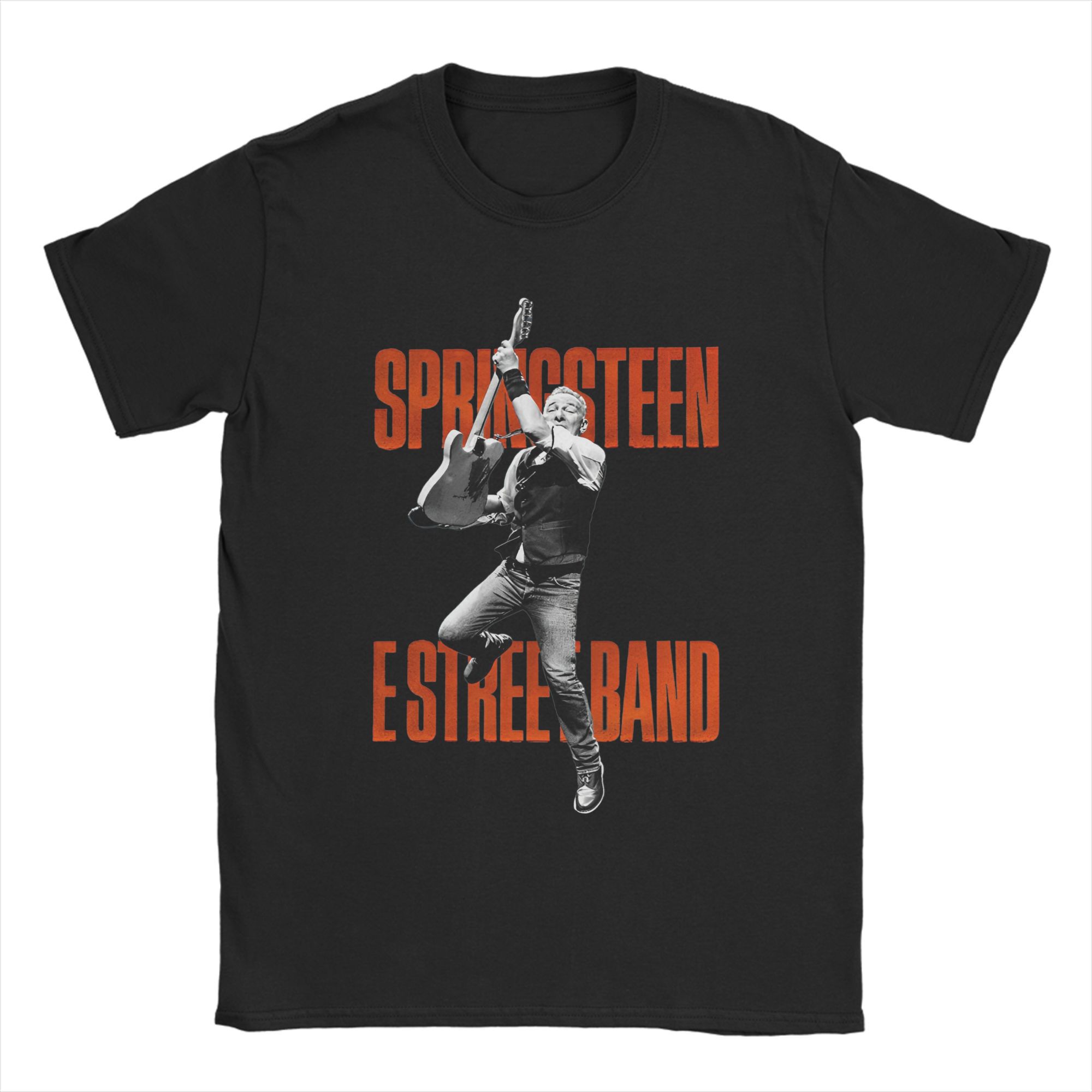 

Bruce Springsteen Tour 2025 T Shirt Summer Cotton Trendy Cool Tee Shirt For Unisexs Women Short Sleeve Custom Logo Clothes S