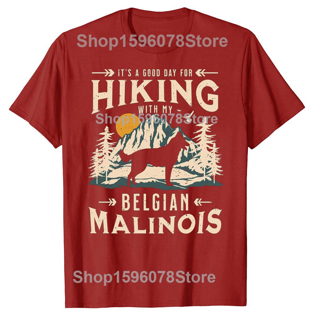 

Heeler Dog Hiking T Shirt for Dad Blue Mom Australian Cattle Lover Women Men Short Sleeves Vintage S