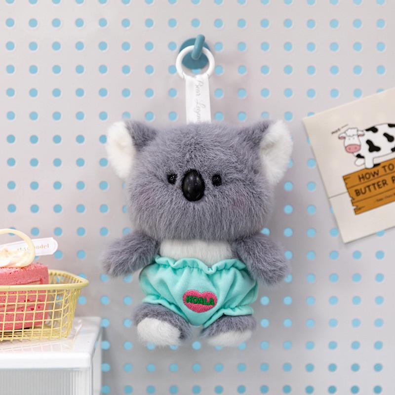 Capybara Pig Cat Plush Keychain With Soft Short Pile For Kids And Collectors