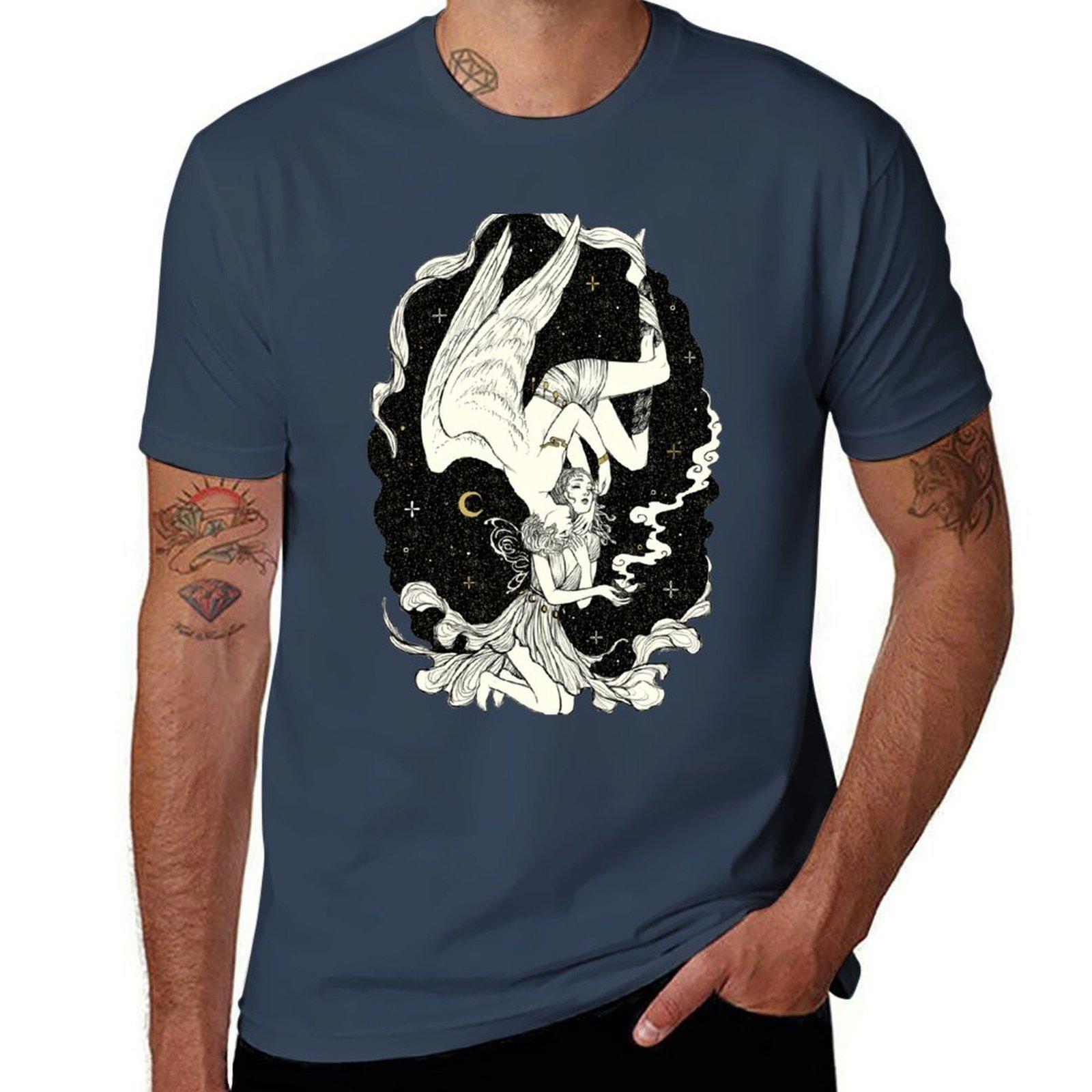 Psyche And Eros The Last Task Tshirt Plus Size Outdoor Casual Top S