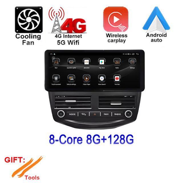 QLED Screen DSP For Ford Focus 2012 - 2017 Android 14 Car Multimedia Player GPS Auto Stereo Radio Wireless Carplay Head Unit
