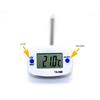 Schnelle Thermometersonden mit LCD-Bildschirm Hochpräzise LCD-Öltemperaturmesser Upgrades zur Back- und Frittierkontrolle