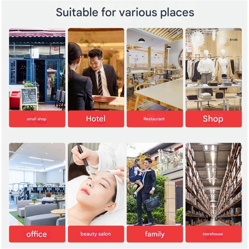 With Human Body Detection Customizable Voice Alerts And In Rechargeable Battery