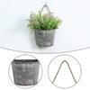 Semicircle Hanging Flower Pot Country Style Hanging Basket Wall Mounted Planter  Indoor Plants
