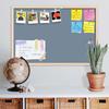 ArtzFolio Greys Family Light Slate Gray Colour | Bulletin Board Notice Pin Board | Vision Soft Board Combo with Thumb Pu