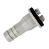 For MEDIA AC Hose Connector Elbow 17mm for w/ Rubber Ring No Leaking Higher Tigh