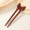 U-Shaped Wood Hairpin Double Side Hanfu Hair Accessories  Hanfu Headwear