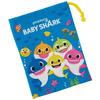 Skater Children's Cup Bag 21 X 15cm Made In Japan Baby Shark Boys KB62