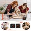 Fashion Visual Timer Rechargeable Kitchen Timer Manual Countdown Mechanical Cooking Shower Study Stopwatch Timer