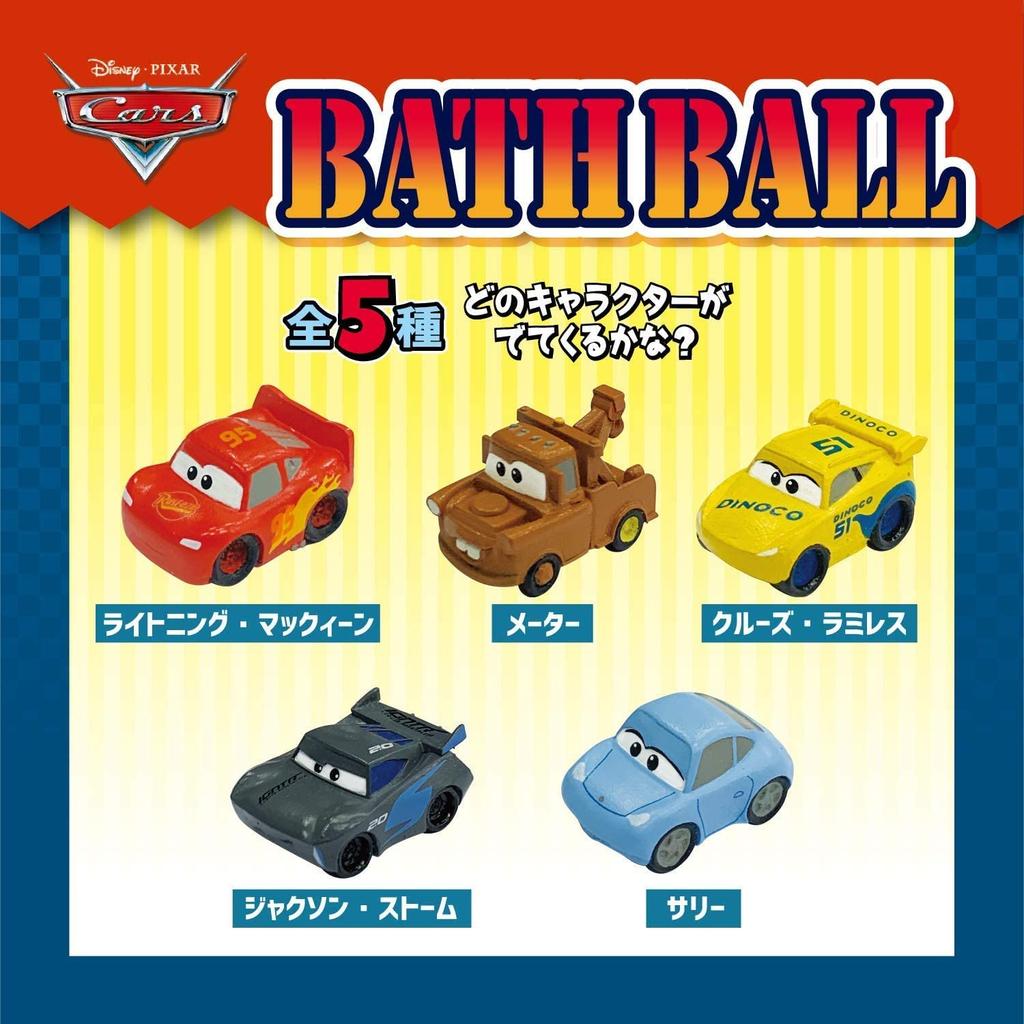 Set of 6 Foaming Net Nor Corporation Cars Bath Ball with Lemon Fighter 60g Bath Additives Convenient Foaming Net for Bath + Included Mascot,