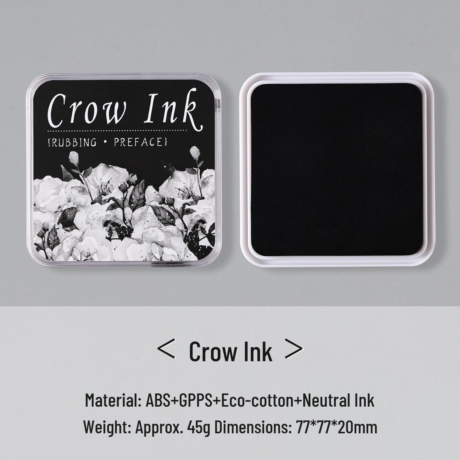 

Retro Eco-Cotton Neutral Ink Stamp Pad for Journals
