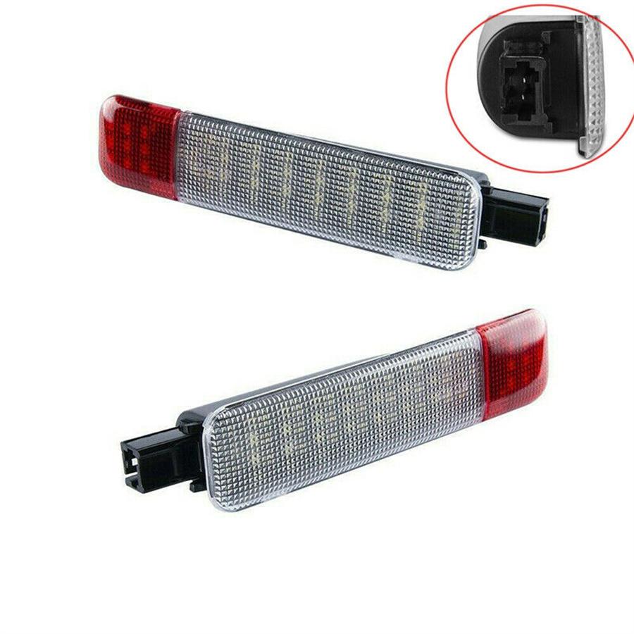 2x LED Inside Door Panel Lamp Light Reflector For Silverado Sierra C/K 1999-2007