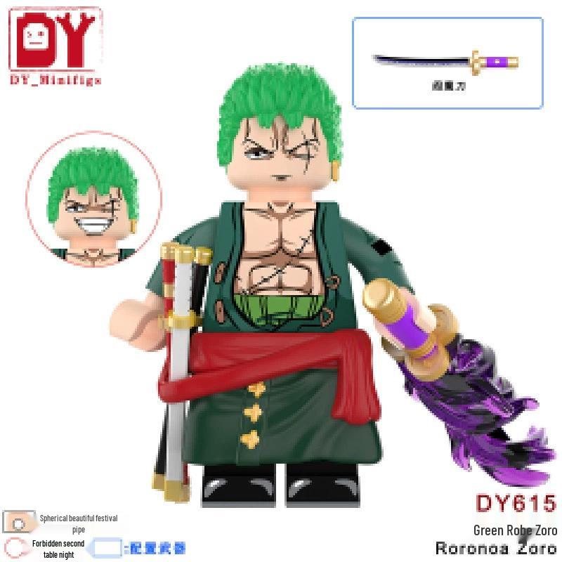 Pirate Anime Series DY601-DY661 Educational Building Block Minifigures Toy for Boys