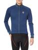 Kapelmuur Retro Navy Size Cycling Jacket for Jacket, Check, L, Fall/Winter (5°C-15°C)