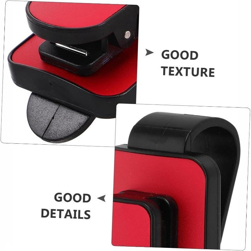 Sunglasses Holder Clip Fits All Sunglasses Sizes Multi-Functional Car Visor Organizer for Ticket Card Auto Accessory