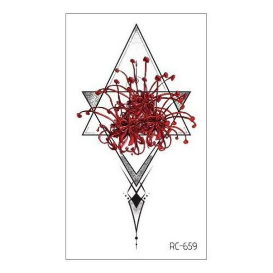 Waterproof Long-lasting Cute Peacock Feather Temporary Tattoo Stickers for Women