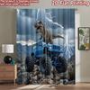 2D плотний Фон для фотозйомки Фон для фотозйомки Динозавр на Монстр-траку 100% Поліестер Річниця Використання для Підходить для